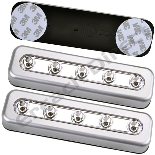 Silver led strip push - 5,