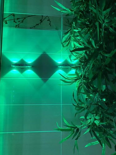 Rgb led wall light - wall, light,