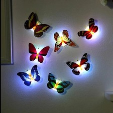 “5PCS LED Butterfly Night