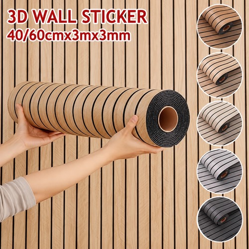 Wood grain panel effect - 3m,