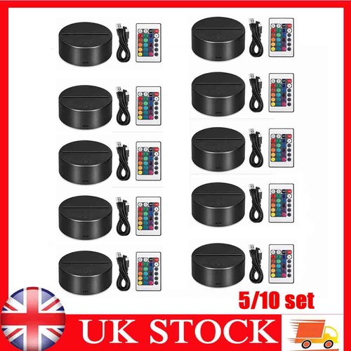 Set led lamp base usb - set,