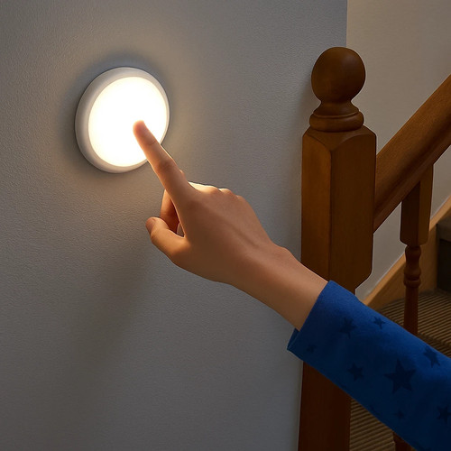 Large led push light - led,