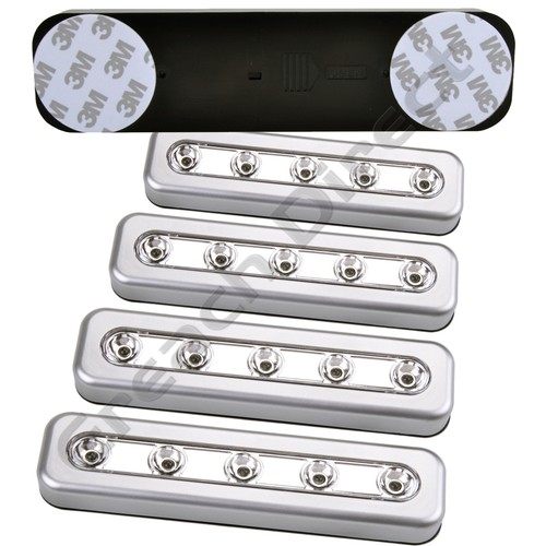 Silver led strip push - 5,