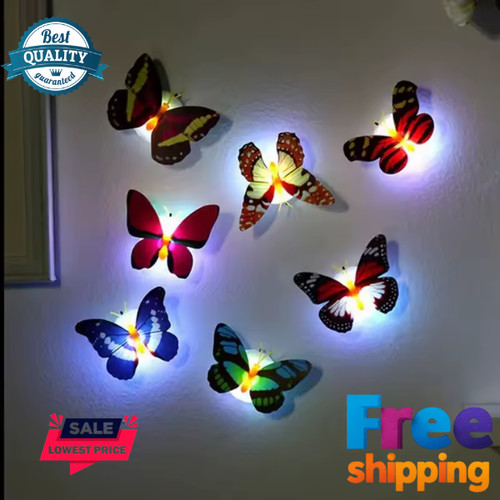 5pcs led butterfly - “5pcs,