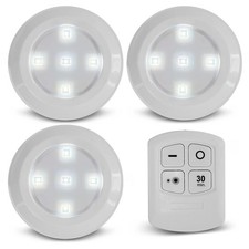 Remote Control LED Push Lights