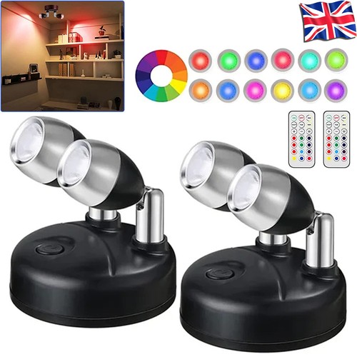 Wireless spotlight rgb - 2x,
